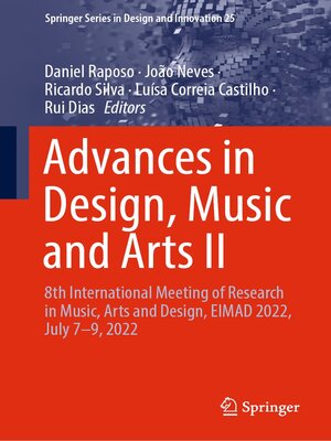 cover image of Advances in Design, Music and Arts II
